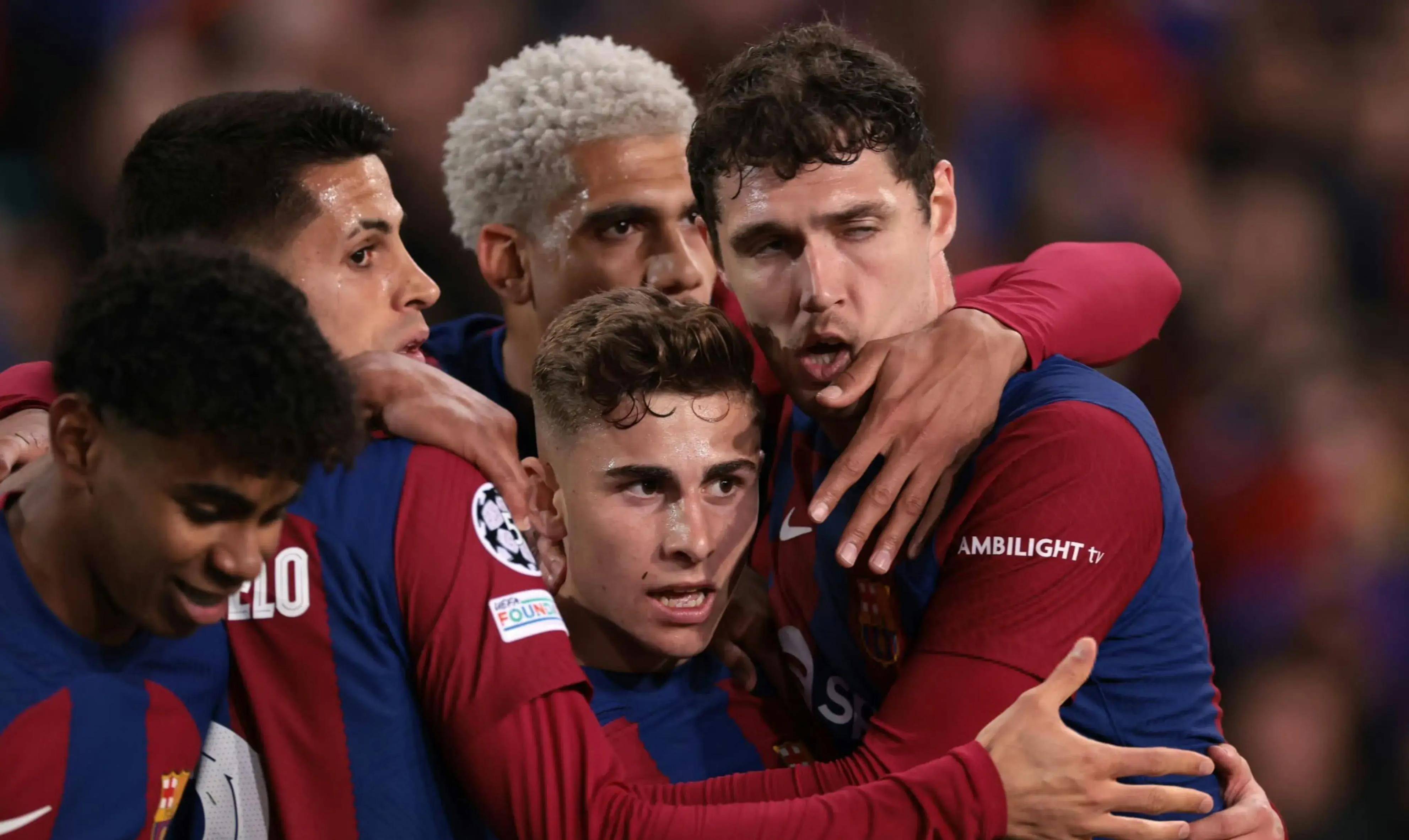 包含巴萨新援表现抢眼，球队前景可期的词条