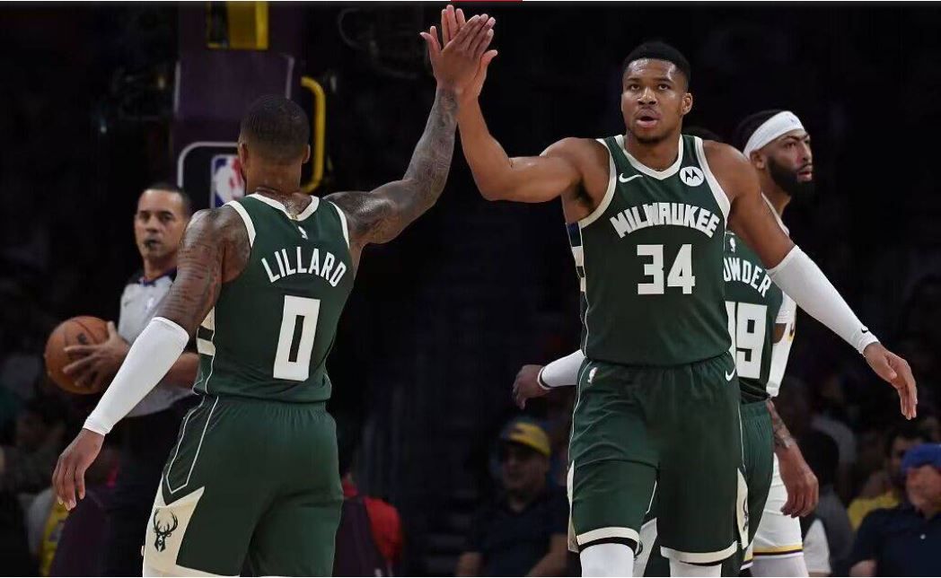 雄鹿取得六连胜，字母哥再次爆发砍下+得分